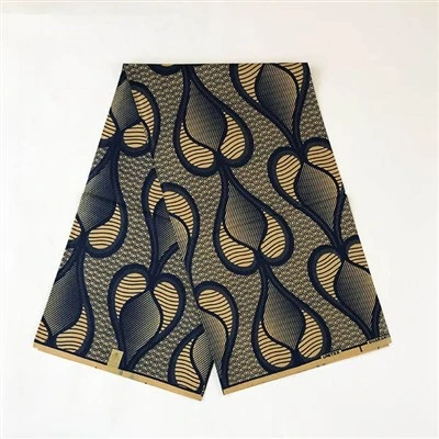 Vải Polyester in sáp châu Phi